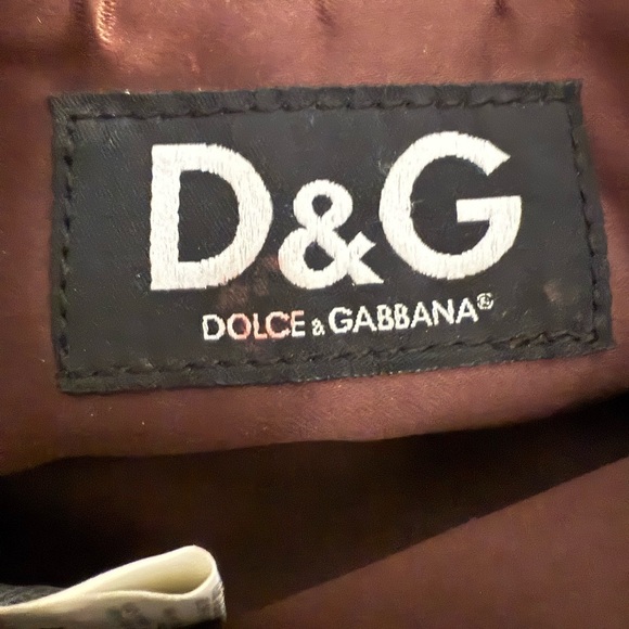 Dolce & Gabbana tapestry bag 2005 vintage RARE - Picture 9 of 12